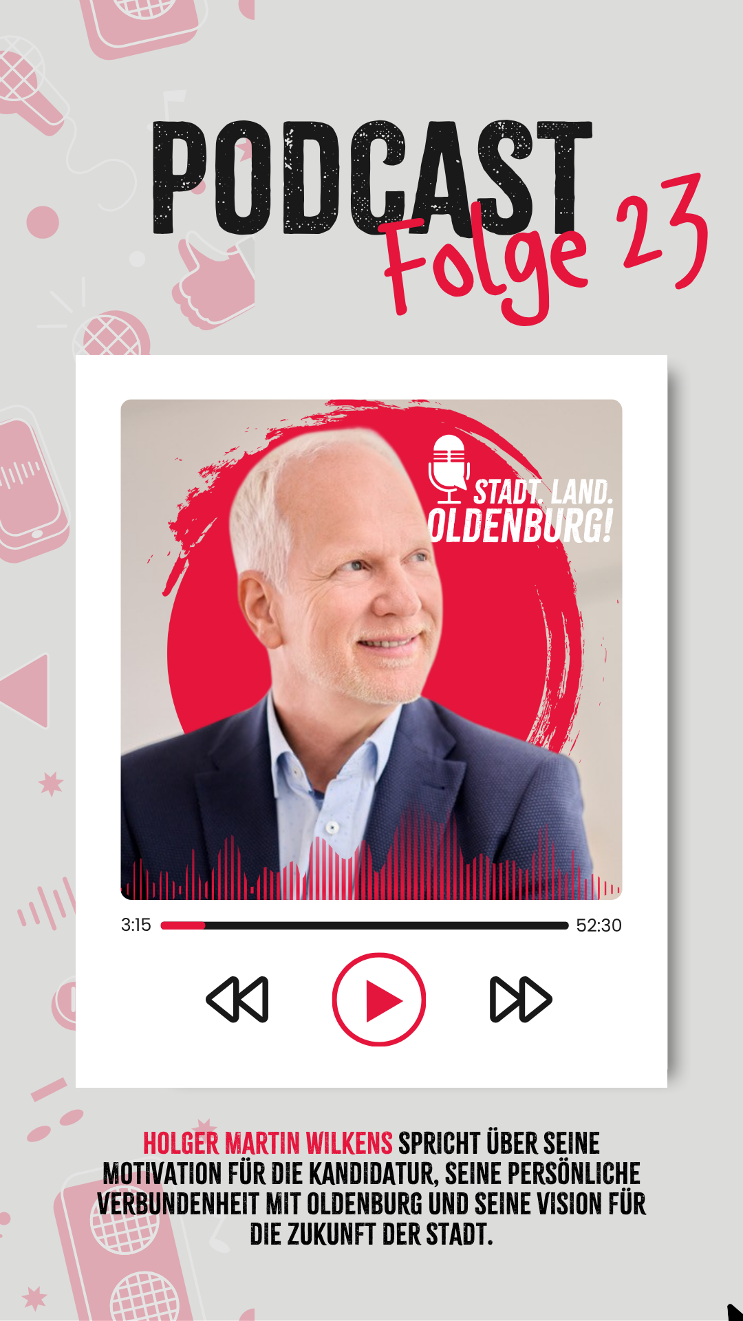 Podcast-Folge 23 mit Holger Martin Wilkens im Interview